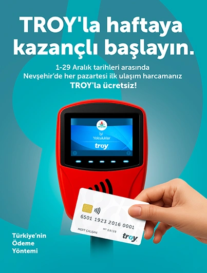 Nevşehir’de TROY Ulaşım Kampanyası