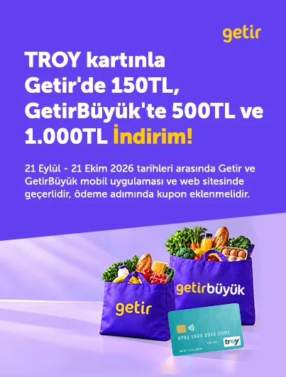 Getir ve GetirBüyük Market Alışverişinde İndirim Fırsatı!