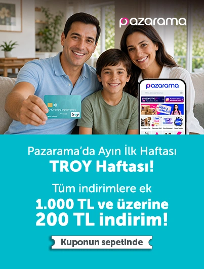 Pazarama'da Ayın İlk Haftası TROY Haftası!