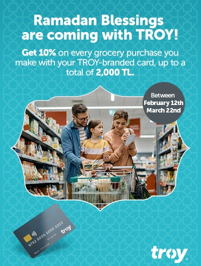 Ramadan Blessings are coming with TROY!