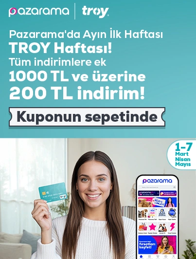 Pazarama'da Ayın İlk Haftası TROY Haftası!