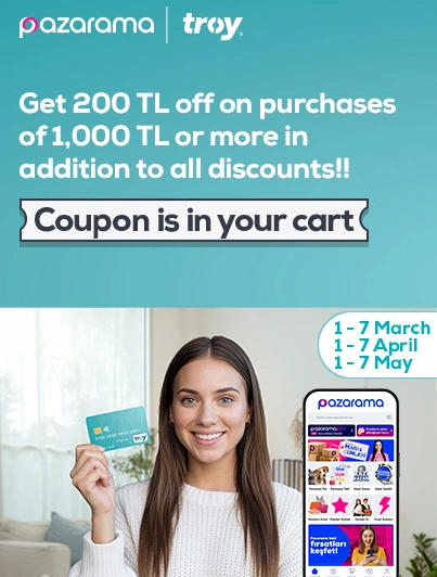 The First Week of the Month at Pazarama is TROY Week!