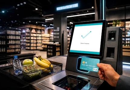 TROY market self checkout ödemesi 1