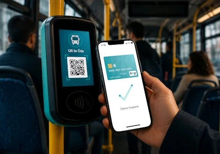 TROY ulaşım ödemesi QR